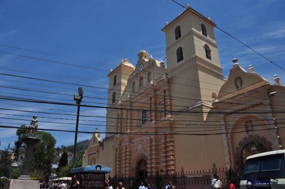 Igreja-matriz de Tegucigalpa, a capital de Honduras